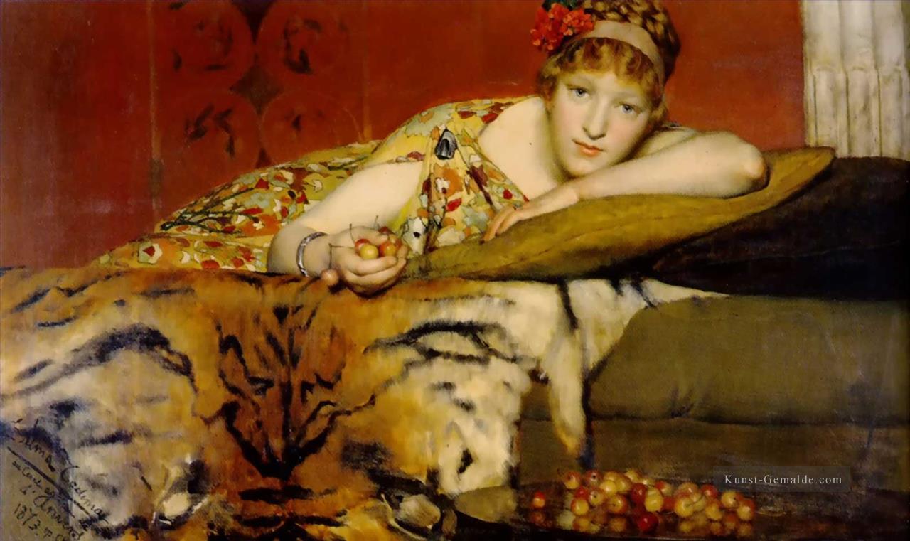 Kirschen Romantiker Sir Lawrence Alma Tadema Ölgemälde